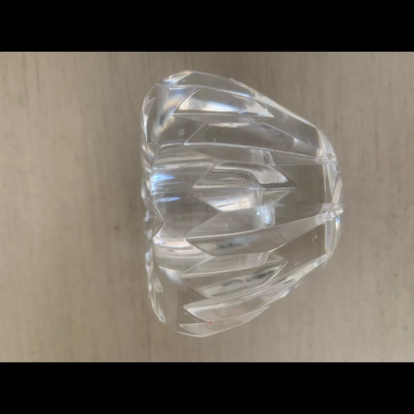 Elegant crystal candle stick holders. Set of two. - Picture 3 of 6